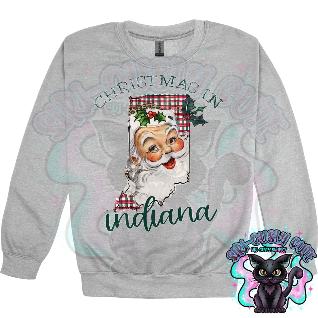 Christmas in State Name Santa State