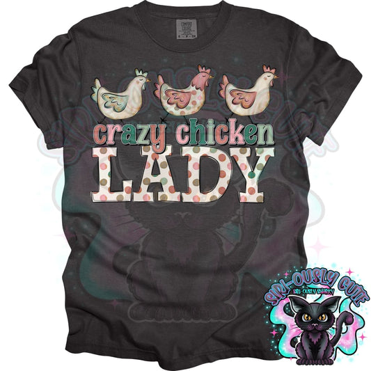 Crazy chicken lady Dots Clothing