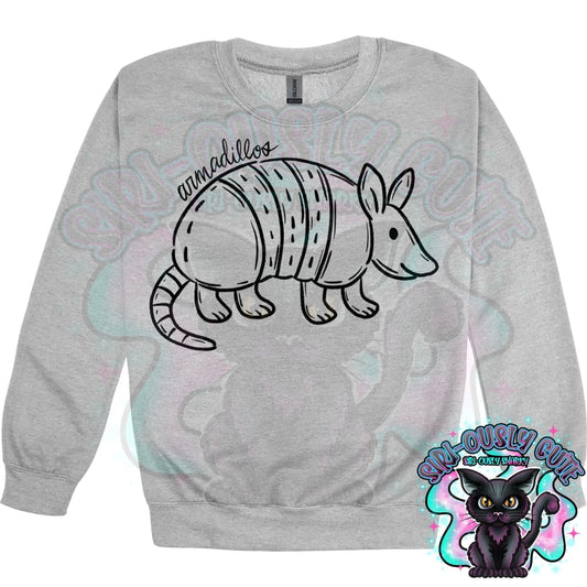 Doodle Mascots Armadillos Mascot