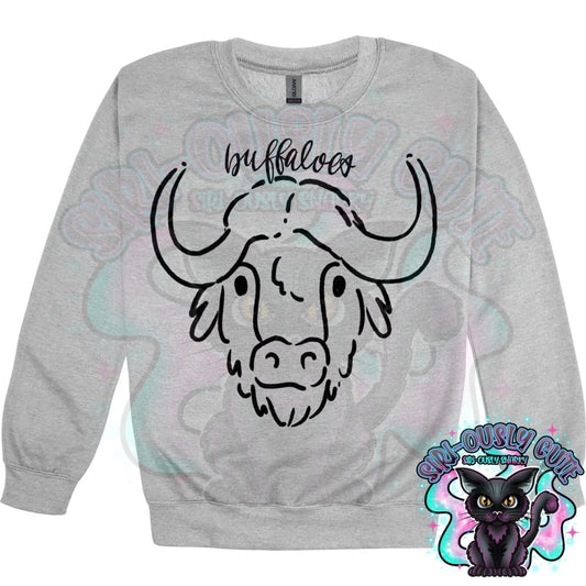 Doodle Mascots Buffaloes Mascot