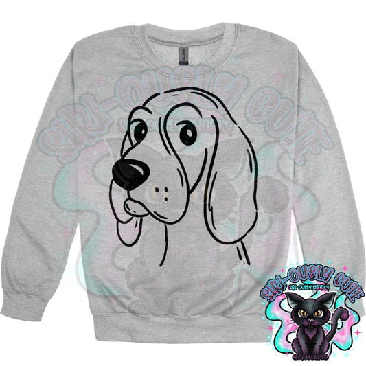 Doodle Mascots Coonhound Mascot