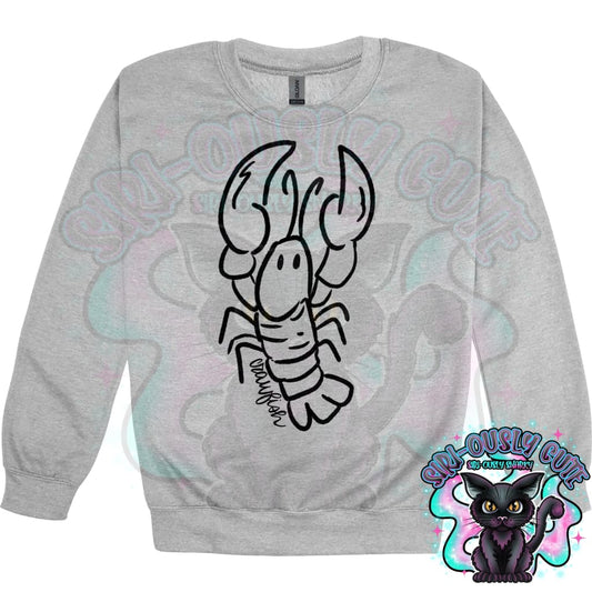 Doodle Mascots Crawfish Mascot