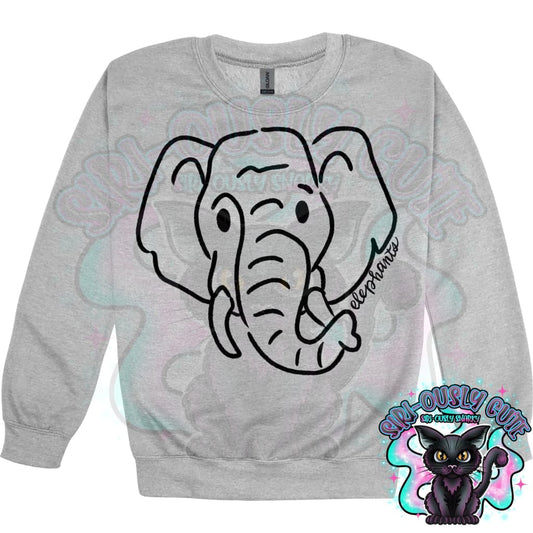 Doodle Mascots Elephants 2 Mascot