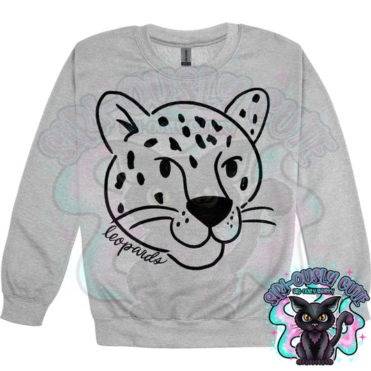 Doodle Mascots Leopards Mascot