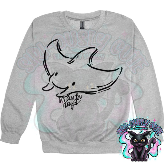 Doodle Mascots MantaRays Mascot