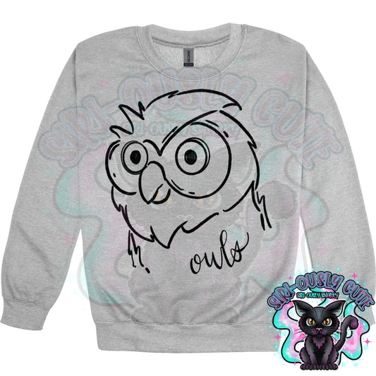 Doodle Mascots Owls Mascot