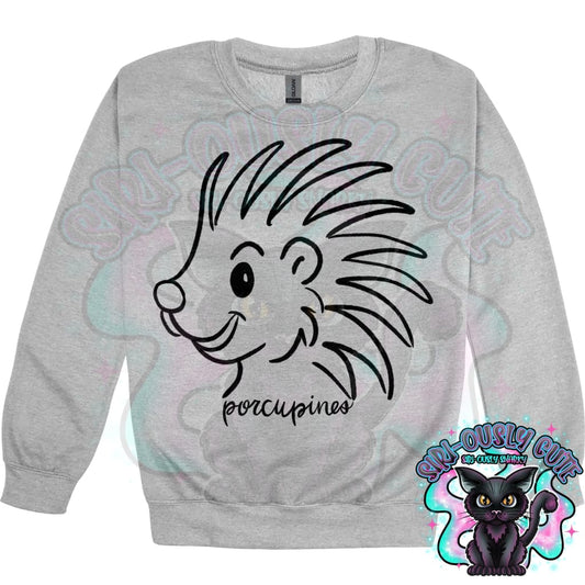 Doodle Mascots Porcupines Mascot