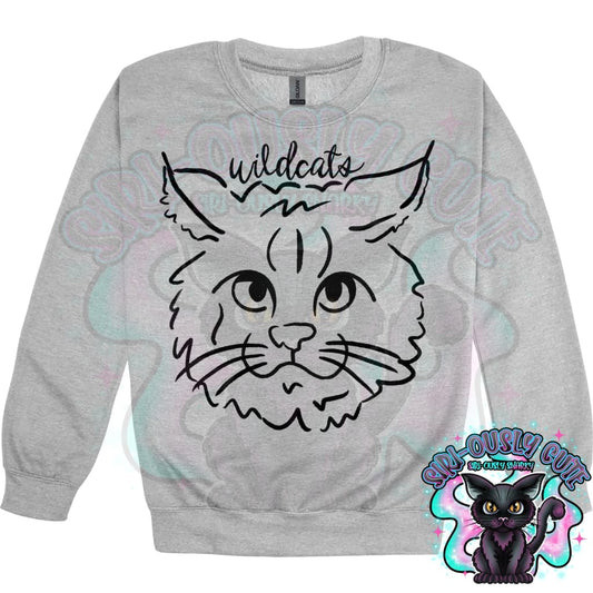 Doodle Mascots Wildcats Mascot