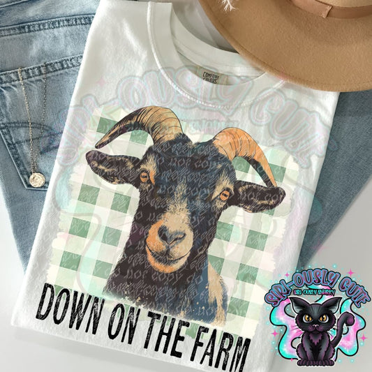 Down On The Farm Plaid Goat Clothing