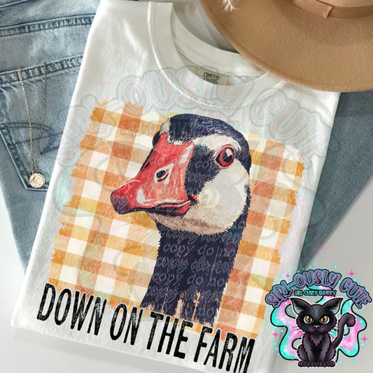 Down On The Farm Plaid Goose Clothing