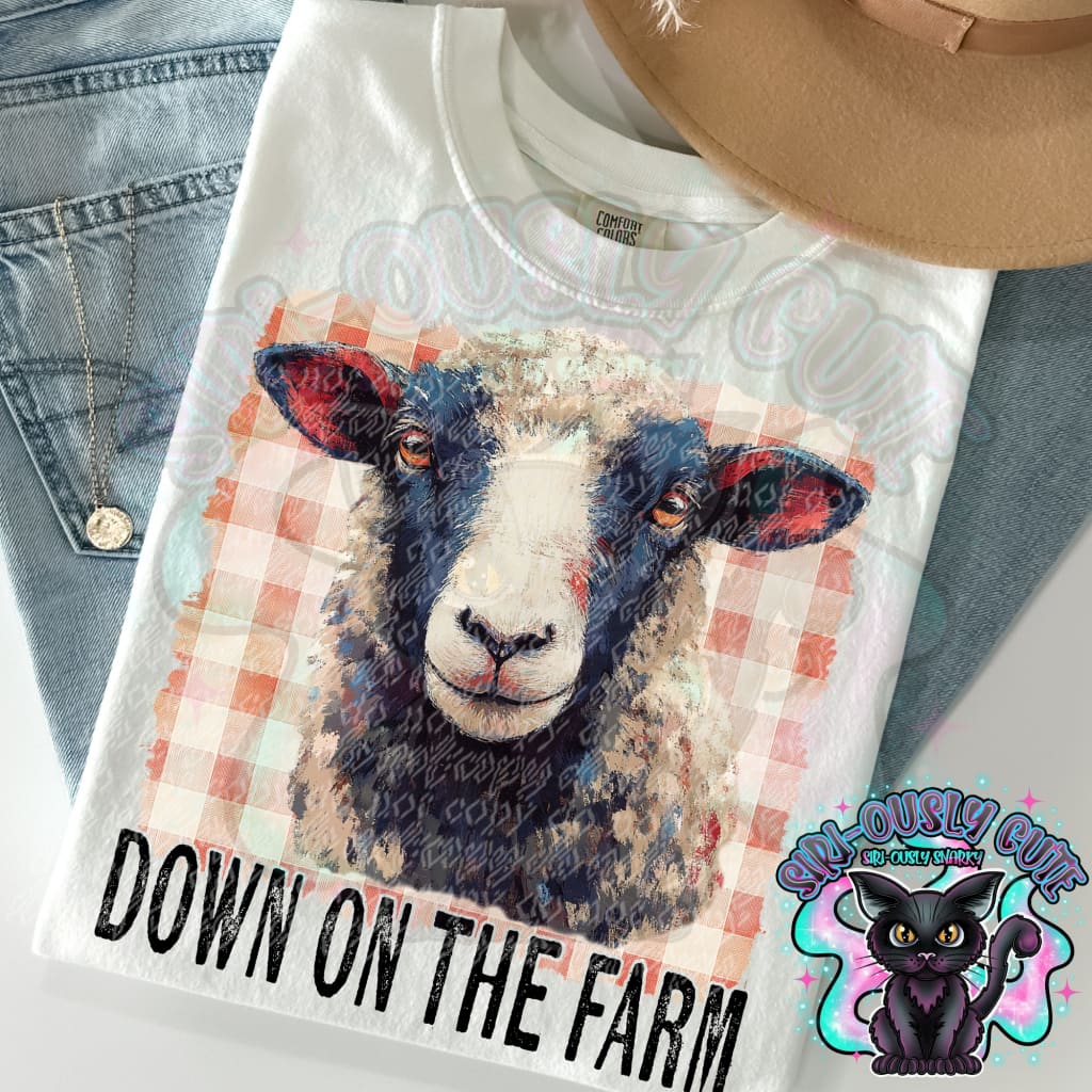 Down On The Farm Plaid Sheep Clothing