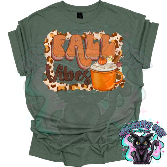 Fall vibes leopard Clothing