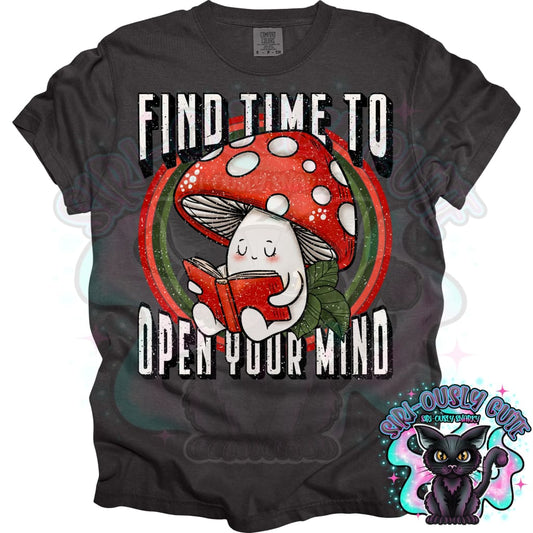 Find Time To Open Your Mind Mushroom Clothing