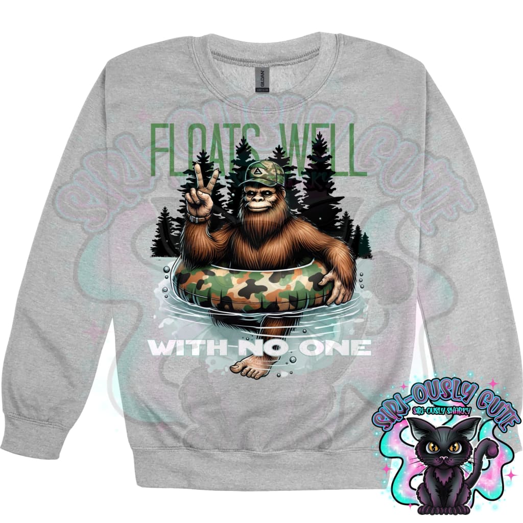 Floats Well With No One Bigfoot Clothing