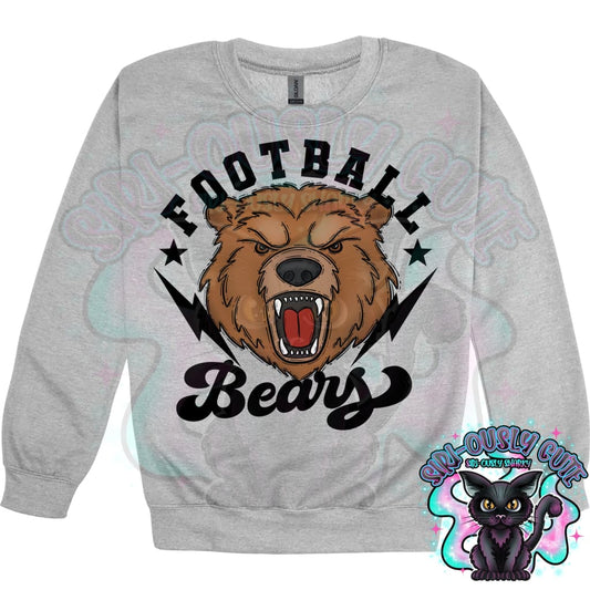 Football Bolts Bears 2 Mascot
