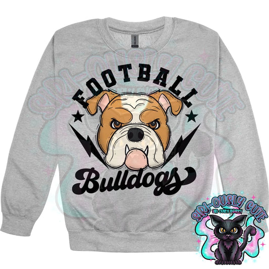 Football Bolts Bulldogs 2 Mascot