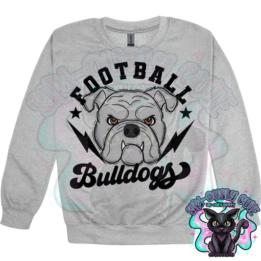 Football Bolts Bulldogs Mascot