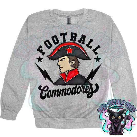 Football Bolts Commodores Mascot