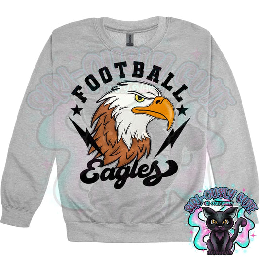 Football Bolts Eagles Mascot