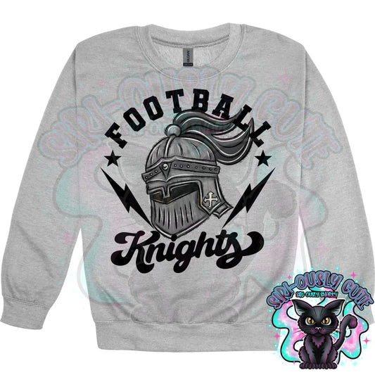 Football Bolts Knights Mascot