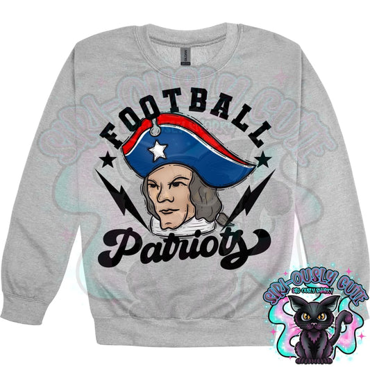 Football Bolts Patriots Mascot