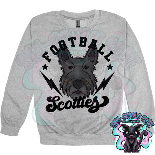 Football Bolts Scotties Mascot