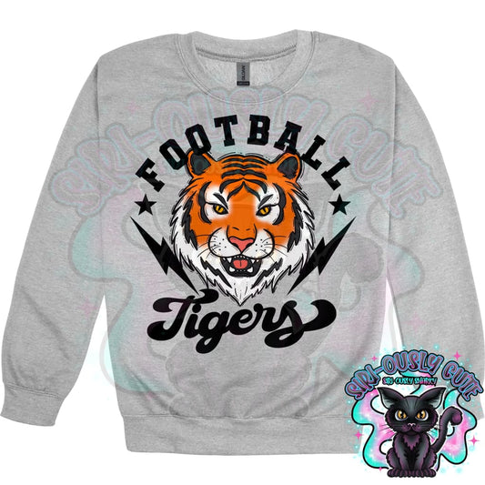 Football Bolts Tigers Mascot