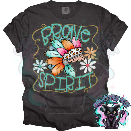 Funky Retro Spirit Brave Mascot