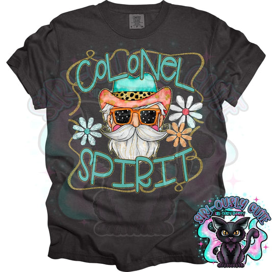 Funky Retro Spirit Colonel Mascot
