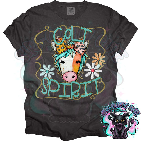 Funky Retro Spirit Colt Mascot