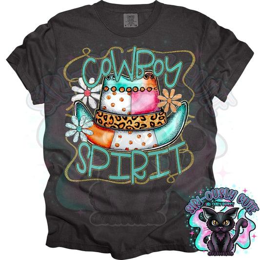 Funky Retro Spirit Cowboy Mascot