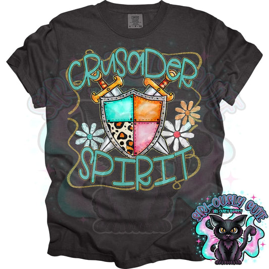 Funky Retro Spirit Crusader Mascot