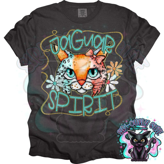 Funky Retro Spirit Jaguar Mascot