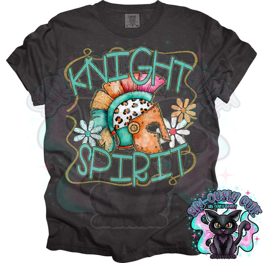 Funky Retro Spirit Knight Mascot
