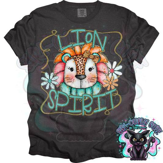 Funky Retro Spirit Lion Mascot