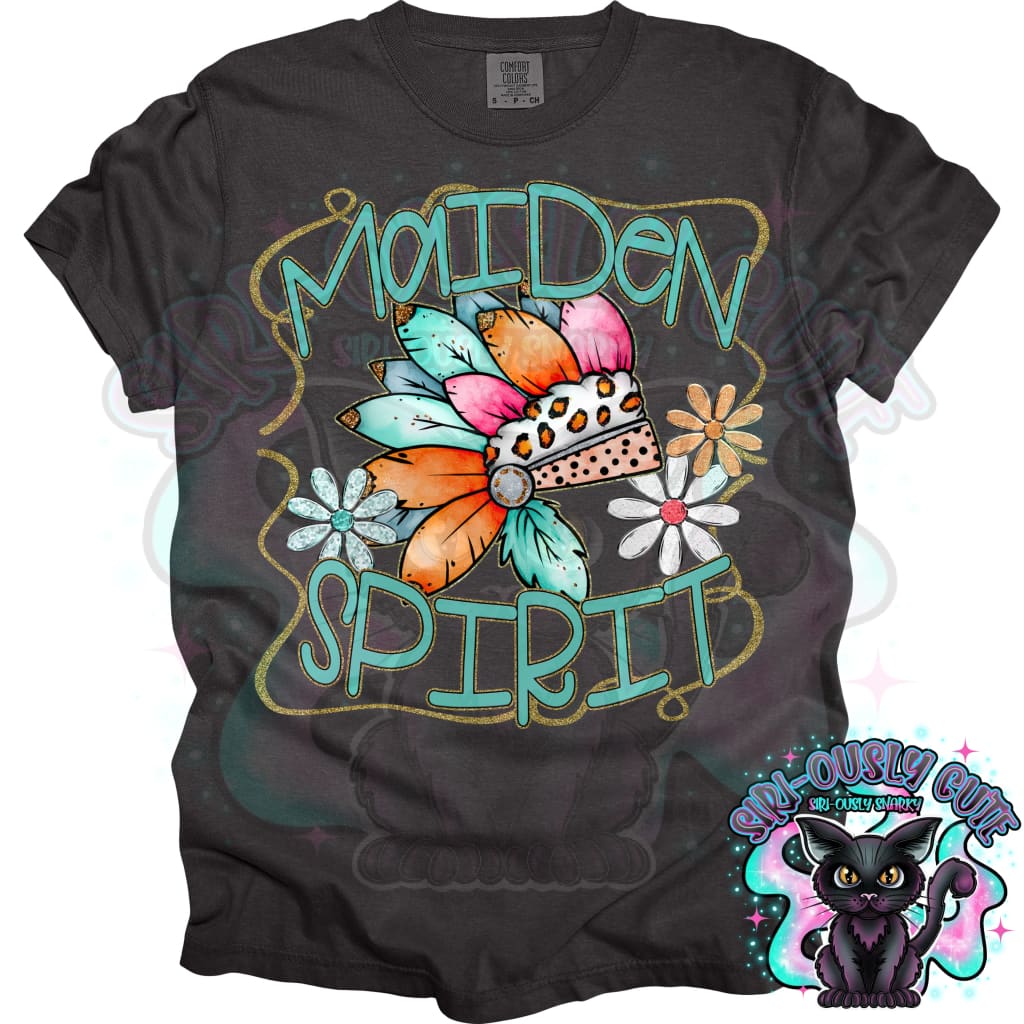 Funky Retro Spirit Maiden Mascot