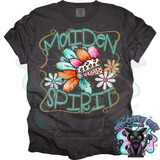 Funky Retro Spirit Maiden Mascot