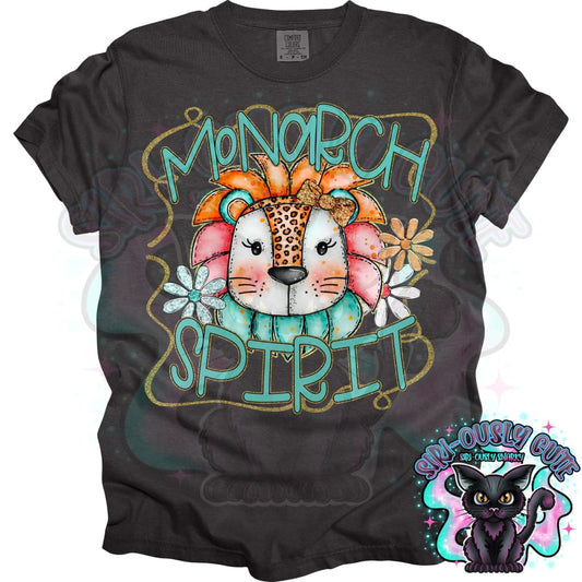 Funky Retro Spirit Monarch Mascot