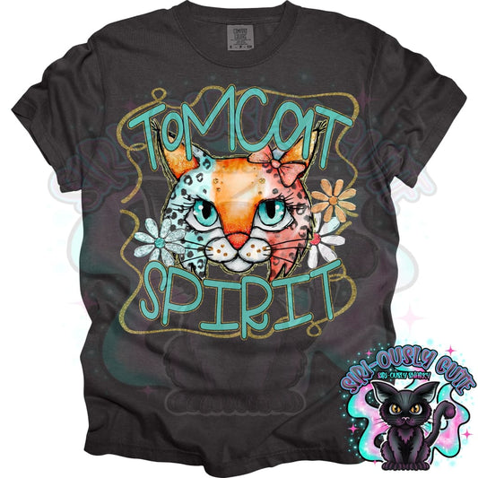 Funky Retro Spirit Tomcat Mascot