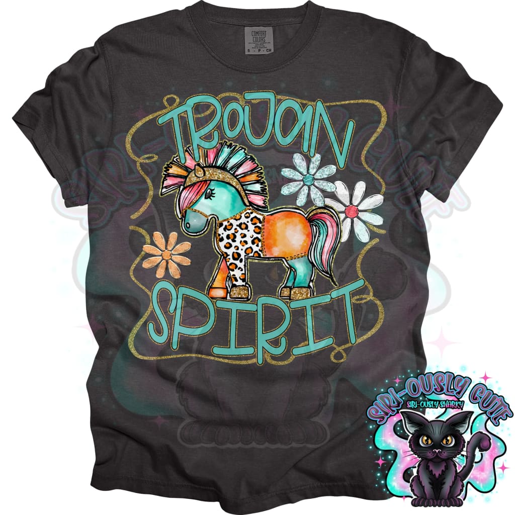 Funky Retro Spirit Trojan 2 Mascot