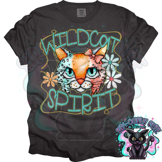 Funky Retro Spirit Wildcat Mascot