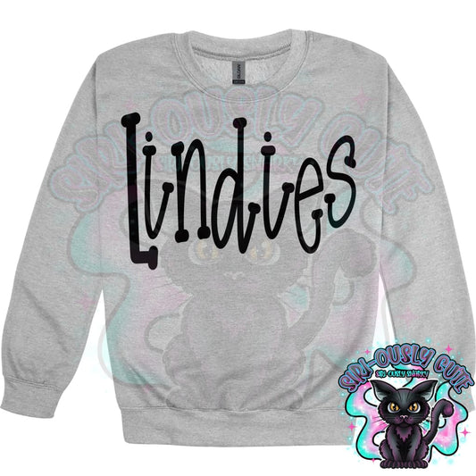 Funky Serif Lindies Mascot