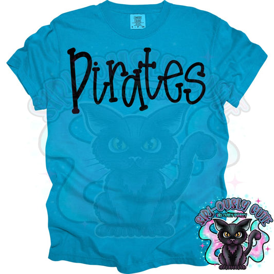 Funky Serif Pirates Mascot