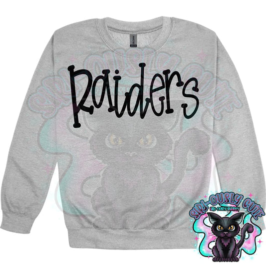 Funky Serif Raiders Mascot