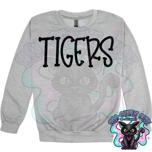 Funky Serif Tigers 2 Mascot