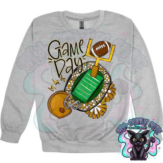 Game Day Football Field Vegas Gold Mascot