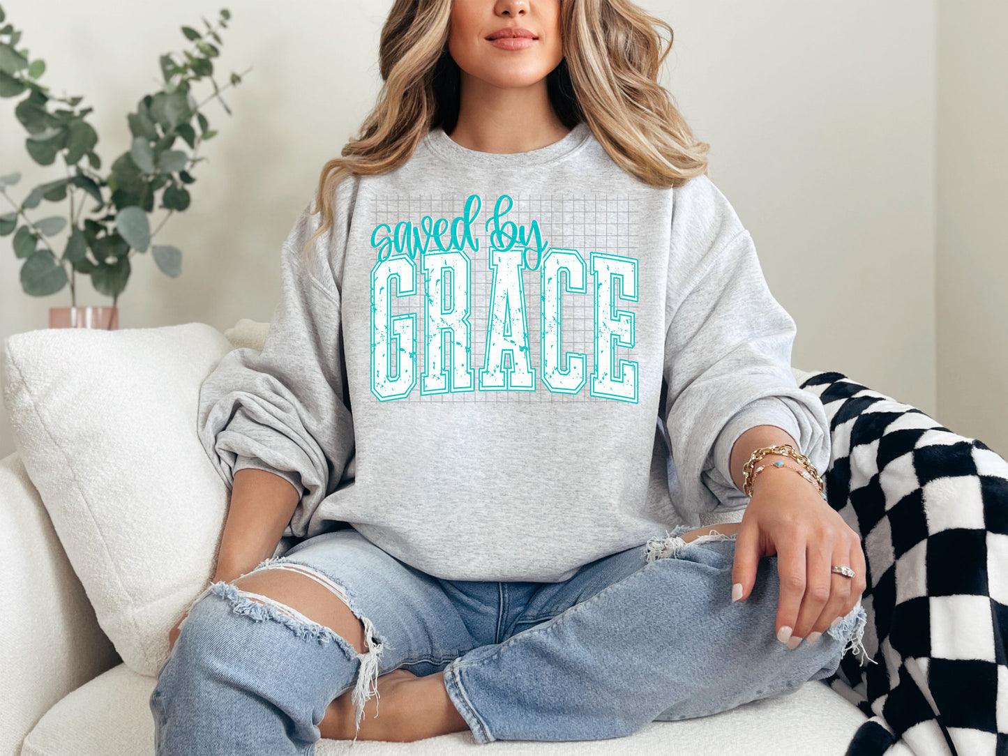 saved by grace teal