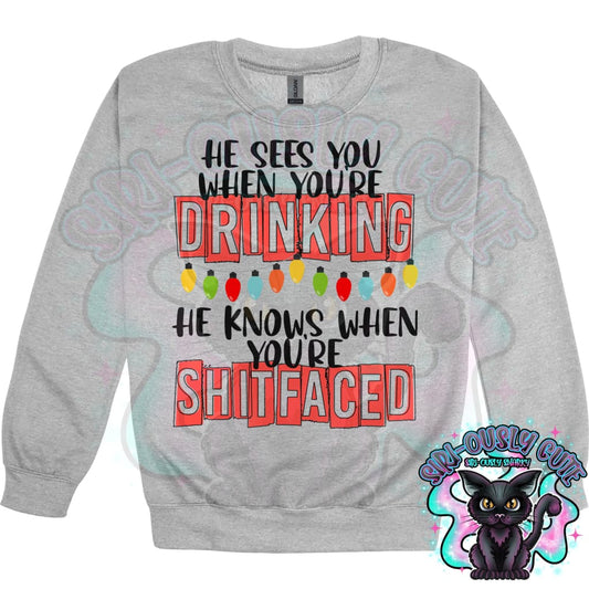 He Sees You When You’re Drinking Clothing