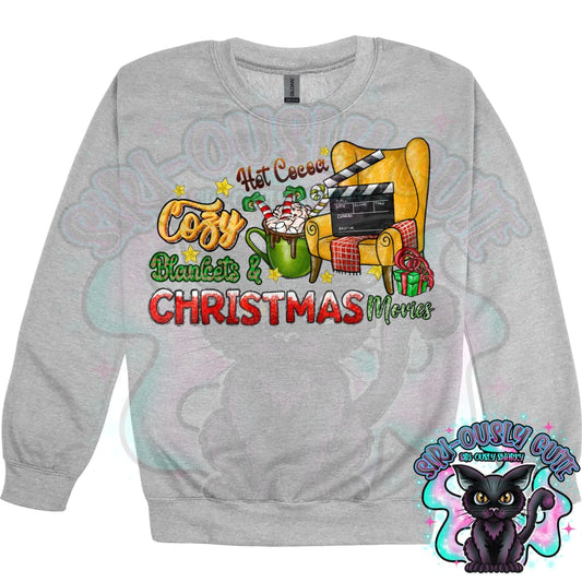Hot Cocoa Cozy Blankets & Christmas Movies Clothing