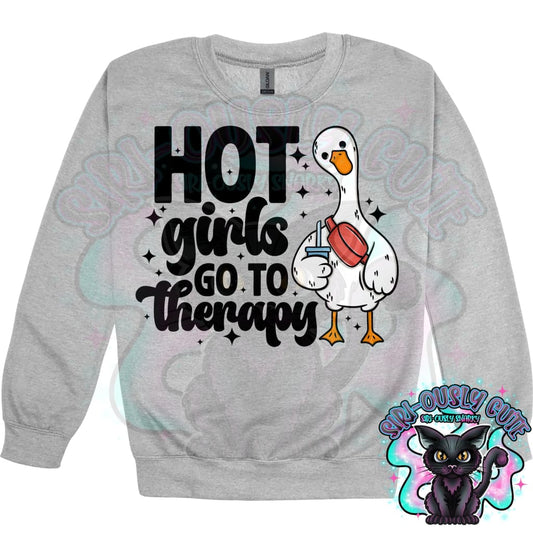 Hot Girls Go To Therapy Clothing